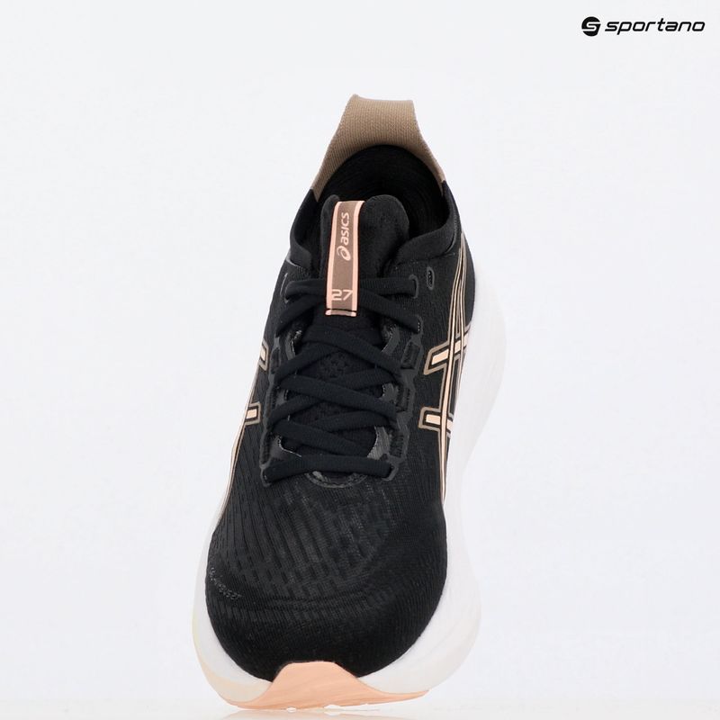 Кросівки для бігу жіночі ASICS Gel-Nimbus 27 black/breeze 9