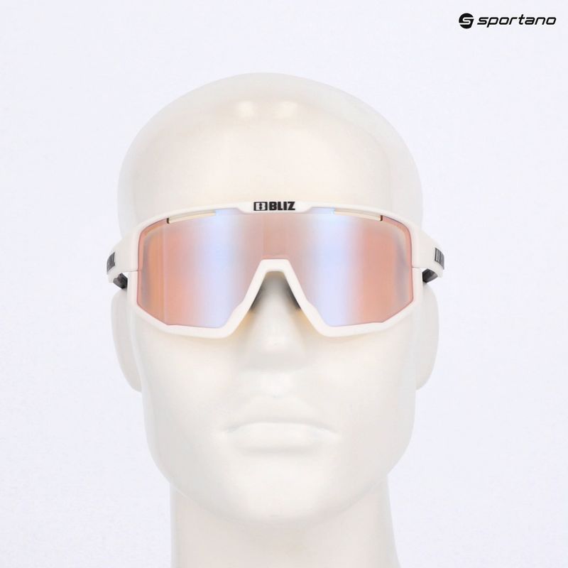 Окуляри сонцезахисні Bliz Fusion Nano Optics Nordic Light matt white/ coral/ orange w blue multi 7