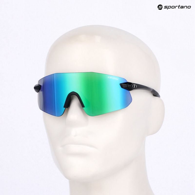 Окуляри сонцезахисні Tifosi Vogel SL gloss black/smoke green 6