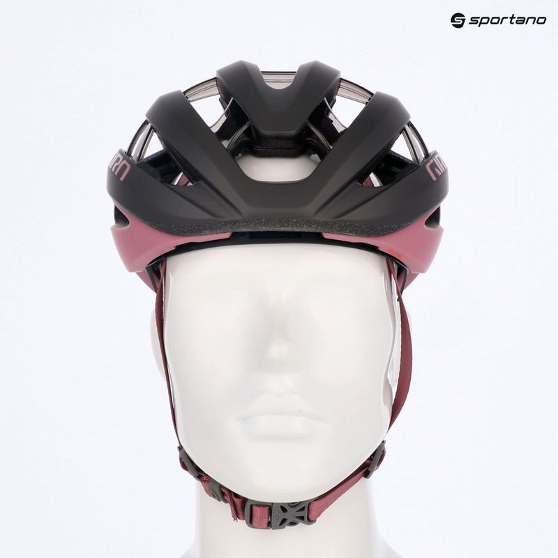 Шолом велосипедний Giro Aries Spherical MIPS matte metallic coal/dusty rose 13