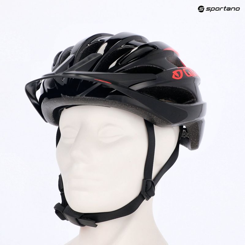 Шолом велосипедний дитячий Giro Raze matte black vermillion 11