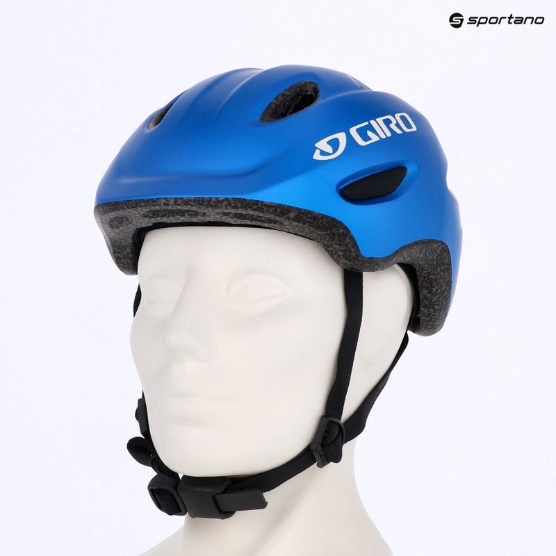 Шолом велосипедний дитячий Giro Scamp matte ano blue 12