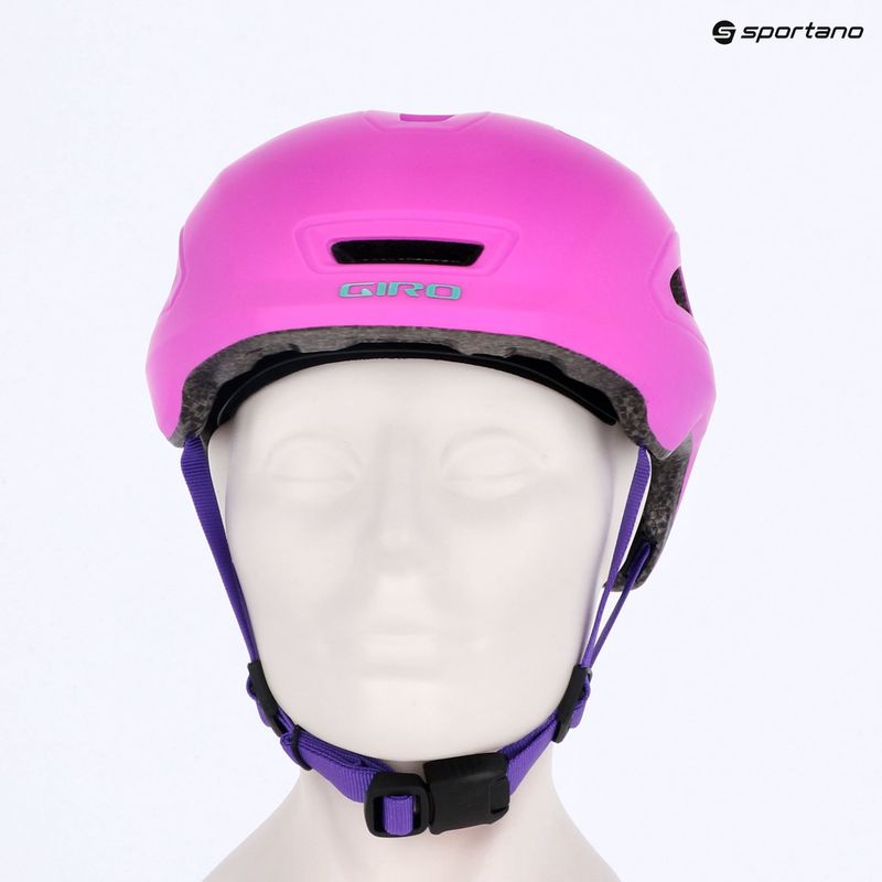 Шолом велосипедний дитячий Giro Scamp II Jr matte purple 13