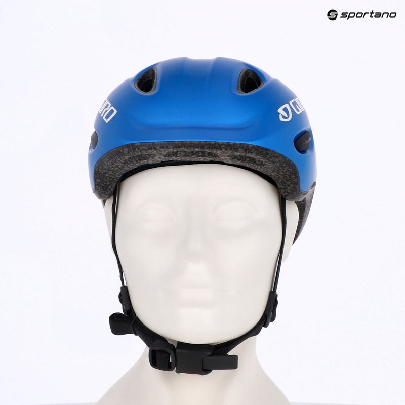 Шолом велосипедний дитячий Giro Scamp Integrated MIPS matte ano blue 8