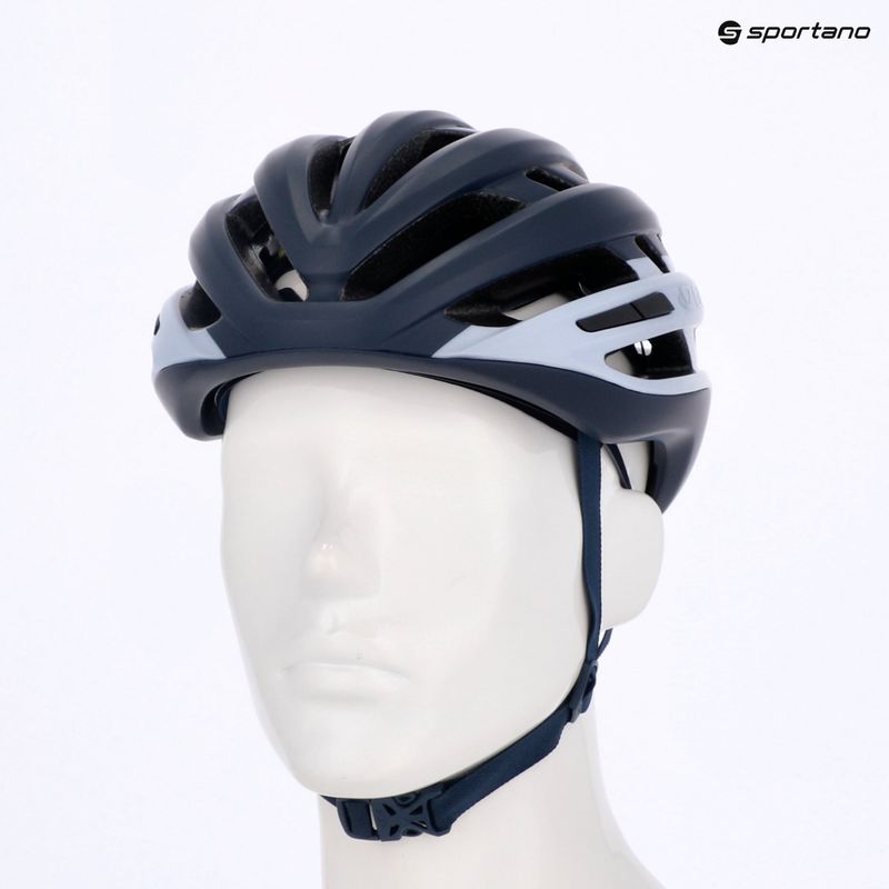Шолом велосипедний Giro Agilis Integrated MIPS W matte midnight lavender/grey 8