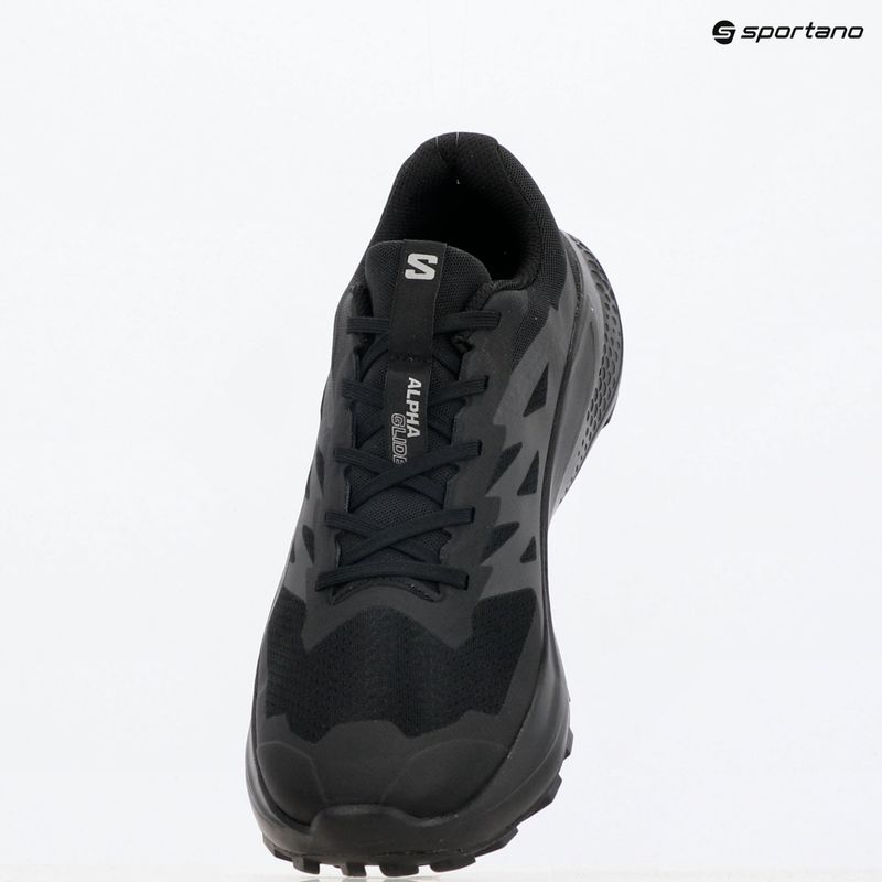 Кросівки для бігу чоловічі Salomon Alphaglide black/asphalt/black 9