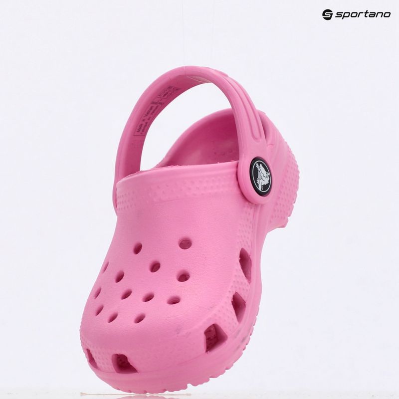 Шльопанці дитячі Crocs Classic Clog Toddler taffy pink 17