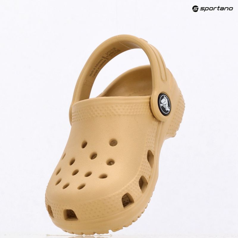 Шльопанці дитячі Crocs Classic Clog Toddler wheat 17