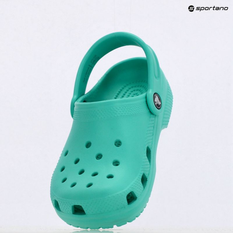 Шльопанці дитячі Crocs Classic Clog Kids lagoon 15