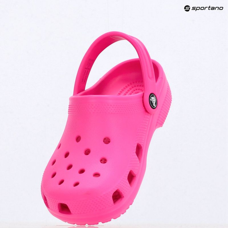 Шльопанці дитячі Crocs Classic Clog Kids pink crush 3