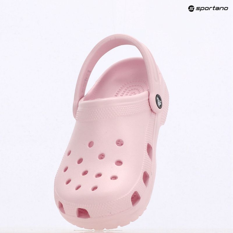Шльопанці Crocs Classic pink milk 16