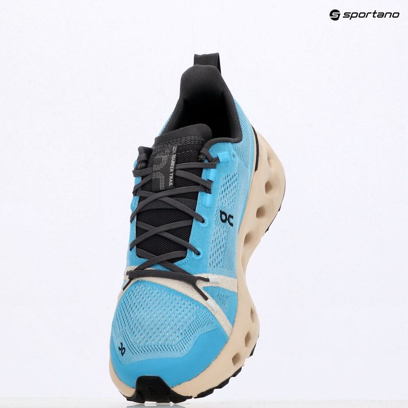 Кросівки для бігу чоловічі On Running Cloudsurfer Trail horizon/cream 9