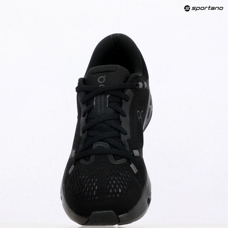 Кросівки для бігу жіночі On Cloudsurfer 2 black/black 9