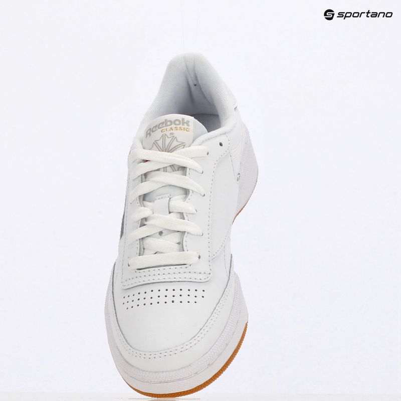 Жіночі кросівки Reebok Club C 85 білий/світло-сірий/гумка 19