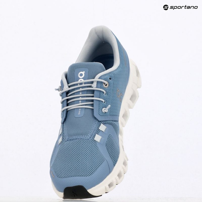 Кросівки жіночі On Running Cloud 6 chambray/white 9