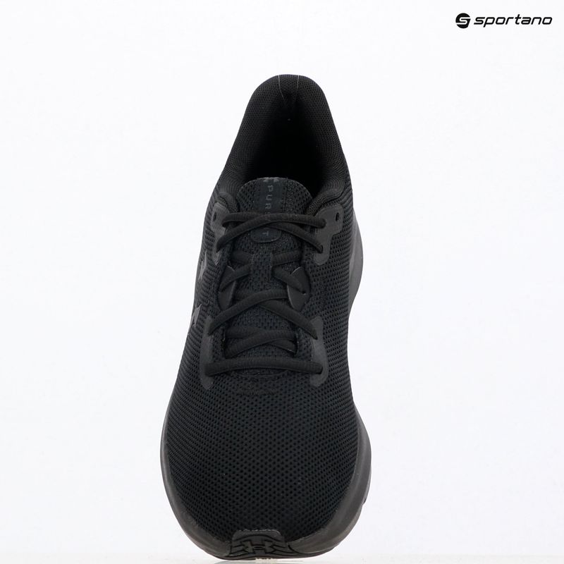 Кросівки для бігу чоловічі Under Armour Charged Pursuit 4 black/black/black 9