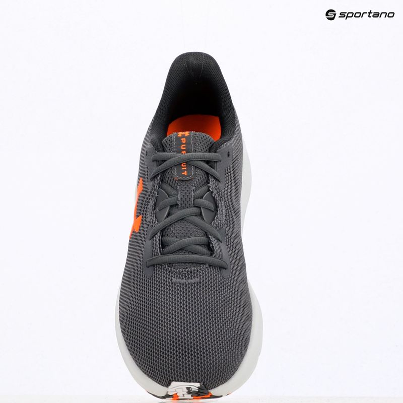 Кросівки для бігу чоловічі Under Armour Charged Pursuit 4 castlerock/anthracite/blaze orange 9