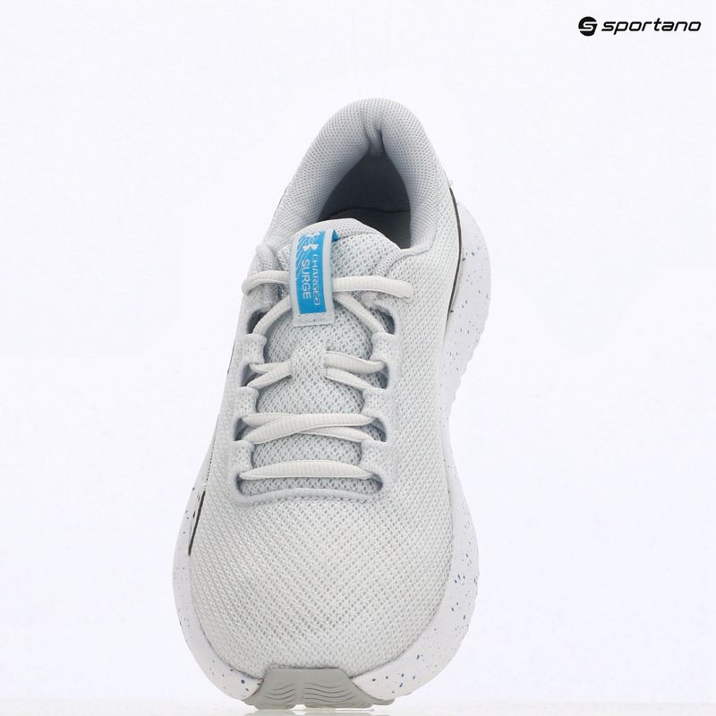Кросівки для бігу жіночі Under Armour Charged Surge 4 distant gray/halo gray/ether blue 14