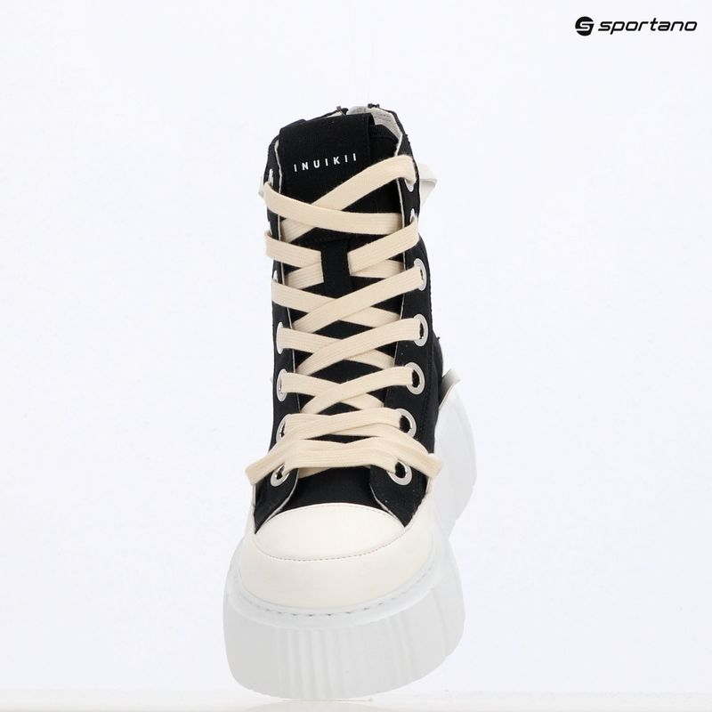 Кросівки жіночі INUIKII Matilda Canvas High black 11