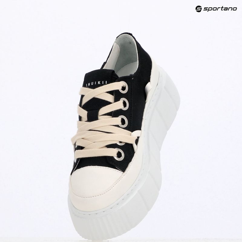 Кросівки жіночі INUIKII Matilda Canvas Low black 9