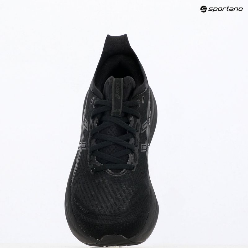 Кросівки для бігу жіночі ASICS Gel-Nimbus 27 black/graphite grey 9