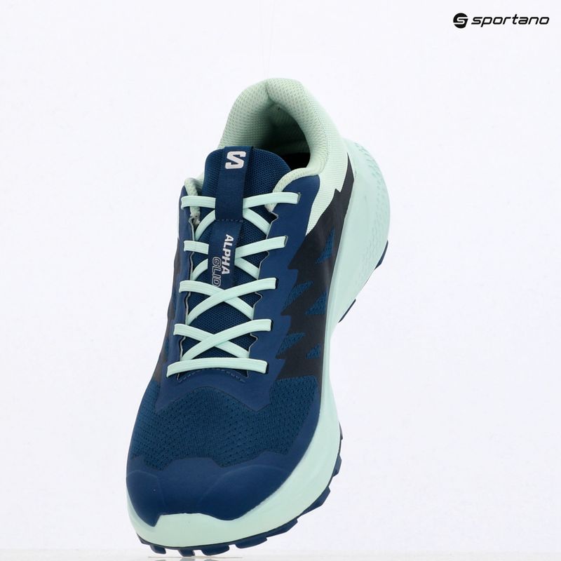 Кросівки для бігу чоловічі Salomon Alphaglide poseidon/bay/parakeet 9