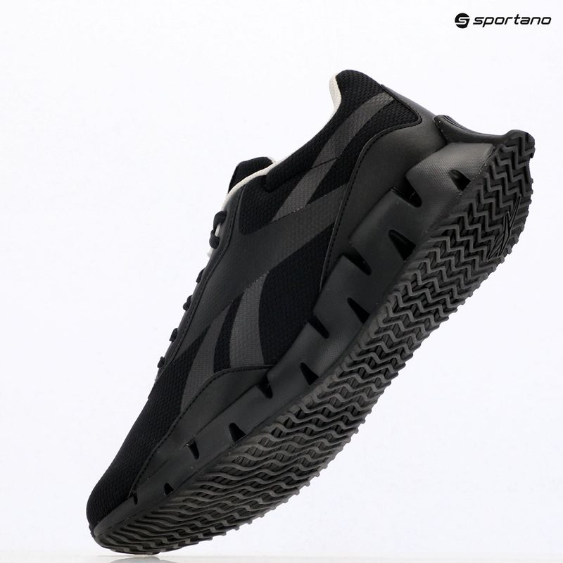 Чоловічі кросівки Reebok Zig Dynamica STR чорний / вимитий чорний / сірий 9