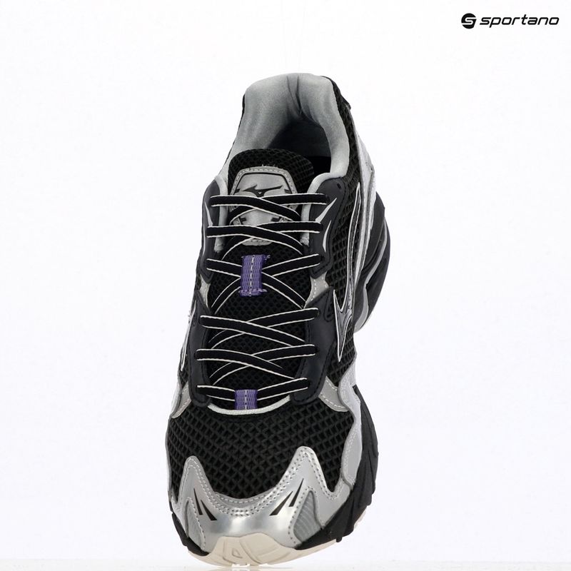 Кросівки чоловічі Mizuno Wave Rider 10 black/black sand/purple haze 9