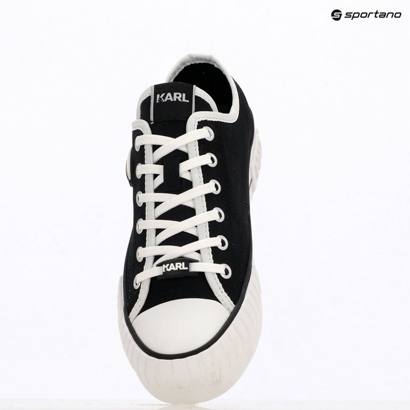 Кросівки жіночі KARL LAGERFELD Kampus Max Nft black canvas 9