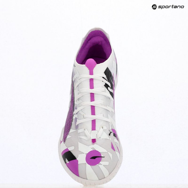 Кросівки футбольні чоловічі PUMA Ultra 5 Match Forever TT puma white/pure magenta/feather gray/puma black 9