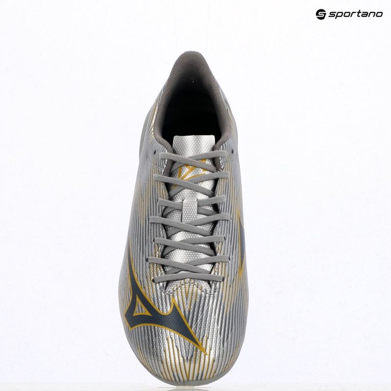 Кросівки футбольні чоловічі Mizuno α II Select Md galaxy silver/8605 c/gold 9