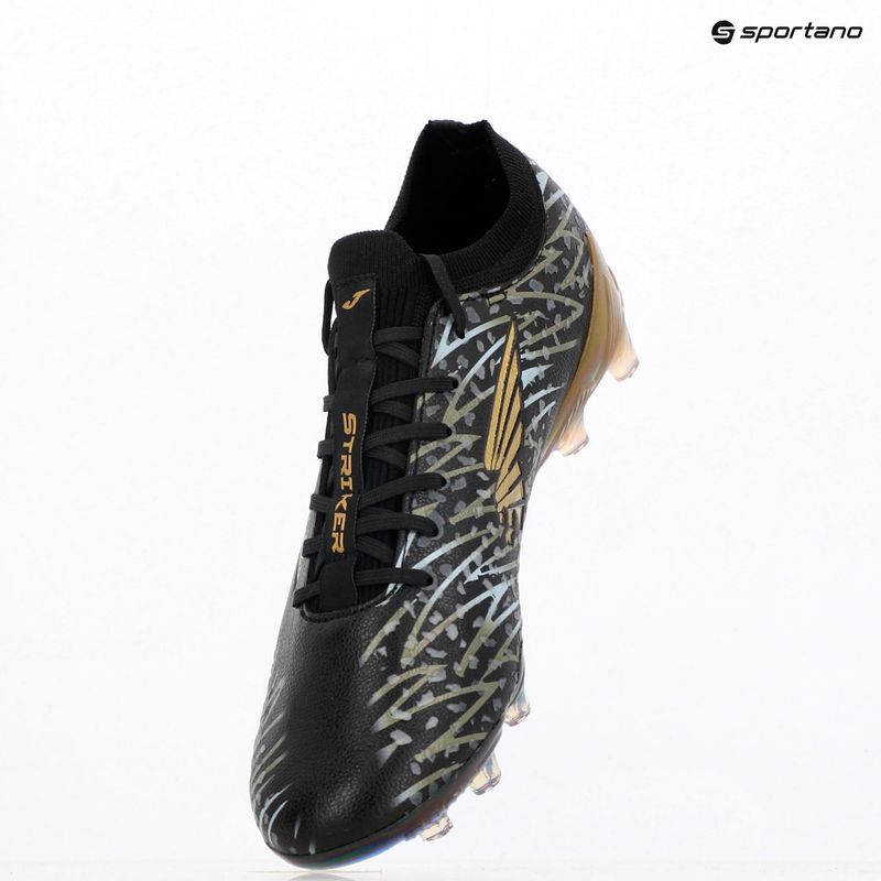 Чоловічі футбольні бутси Joma Striker FG чорні 9