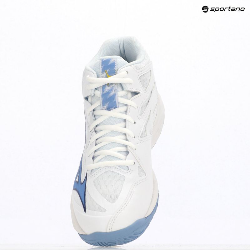 Кросівки волейбольні Mizuno Thunder Blade Z Mid white/bellwether blue/bel air blue 9