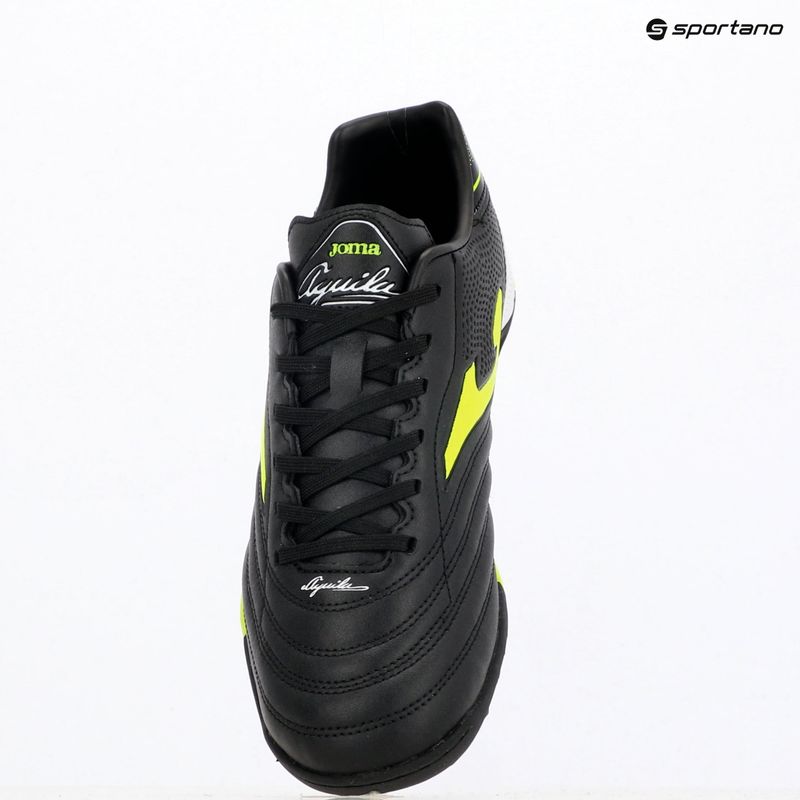 Кросівки футбольні чоловічі Joma Aguila TF black/yellow 9