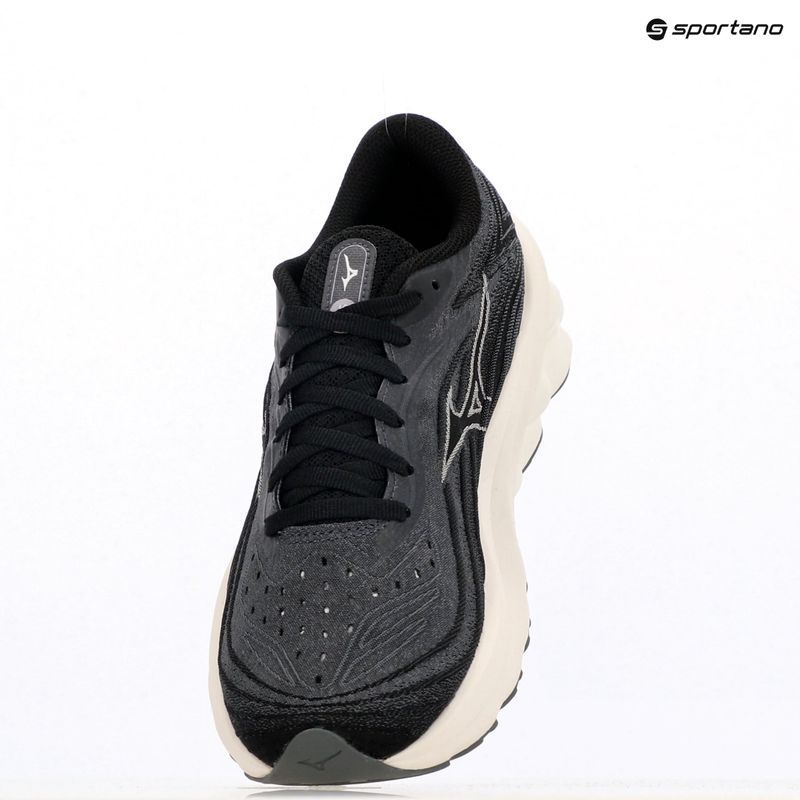 Кросівки для бігу жіночі Mizuno Wave Skyrise 5 iron gate/ white sand/ black 9