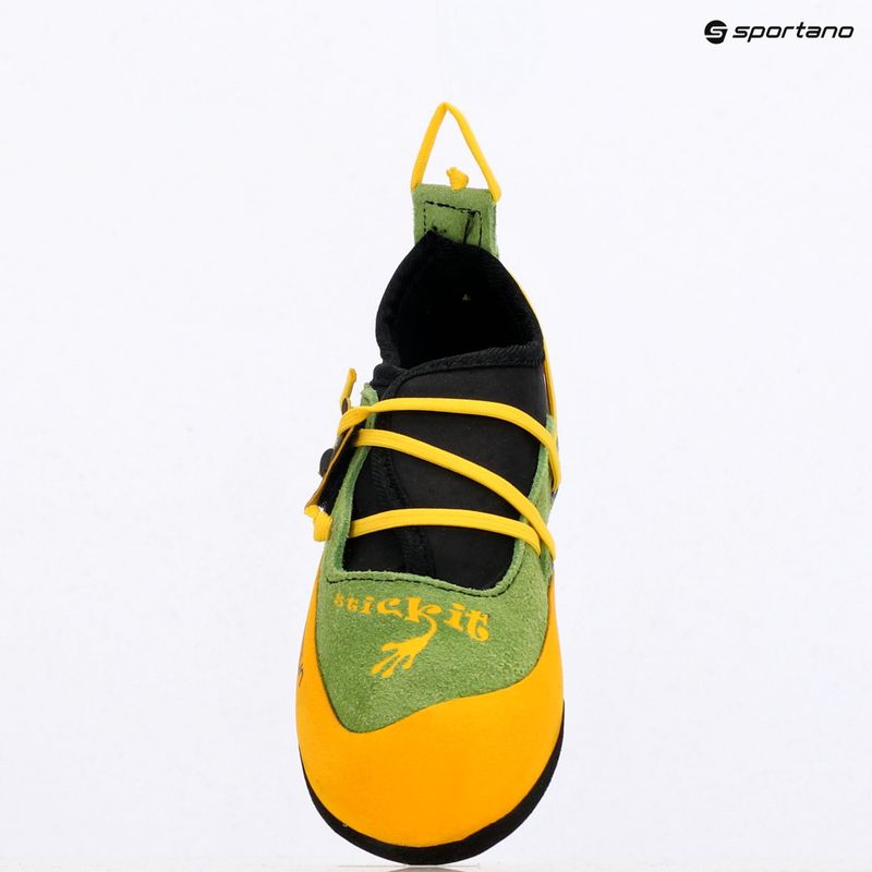 Дитячі черевики для скелелазіння La Sportiva Stickit лайм/жовтий 11