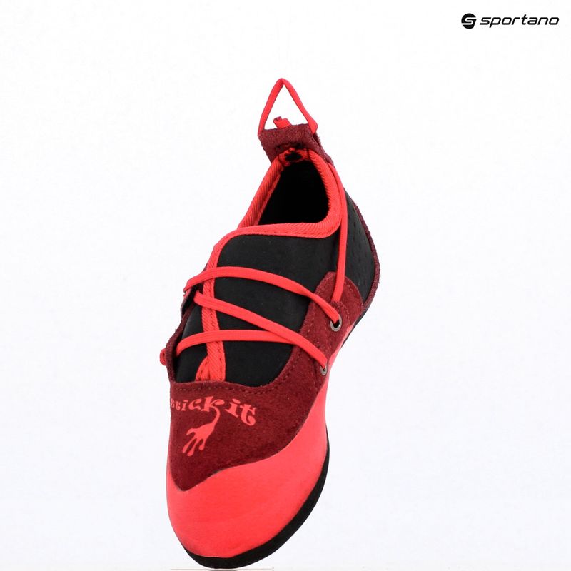 Дитячі черевики для скелелазіння La Sportiva Stickit чилі/мак 16