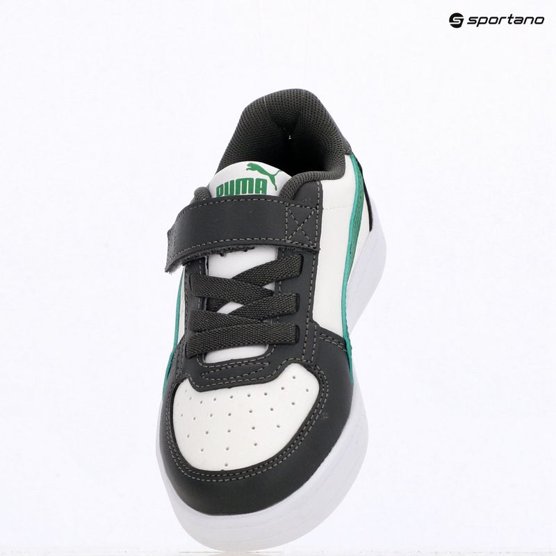 Кросівки дитячі PUMA Caven 2.0 shadow gray/archive green/puma white 9