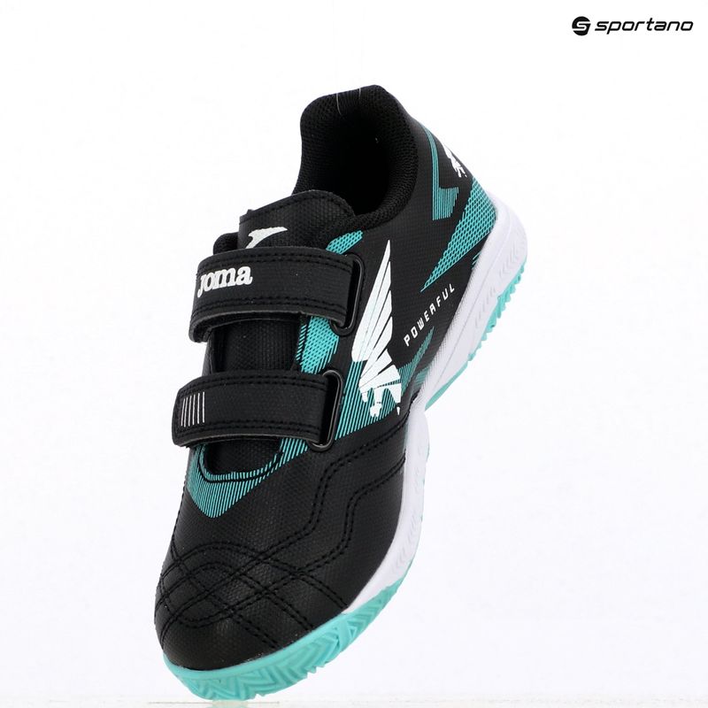 Кросівки футбольні дитячі Joma Powerfull Jr IN black 9