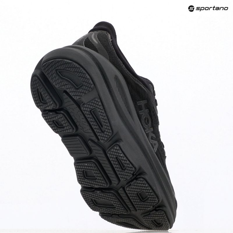 Кросівки для бігу жіночі HOKA Bondi 9 black/black 17