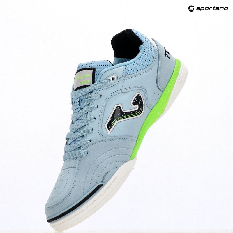 Кросівки футбольні чоловічі Joma Top Flex IN sky blue 14