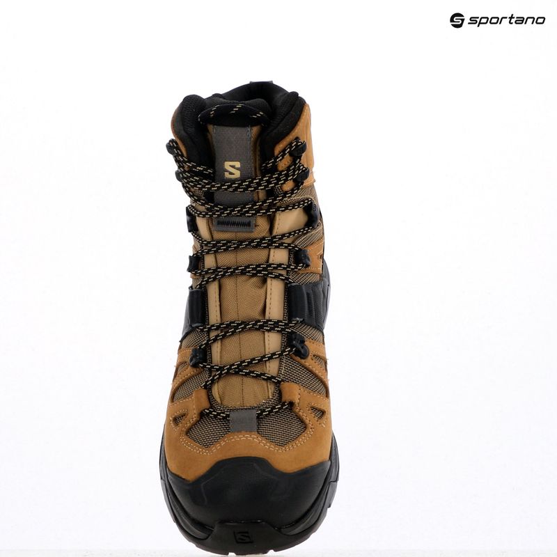 Черевики туристичні чоловічі Salomon Quest 4 GTX kelp/black/castlerock 18