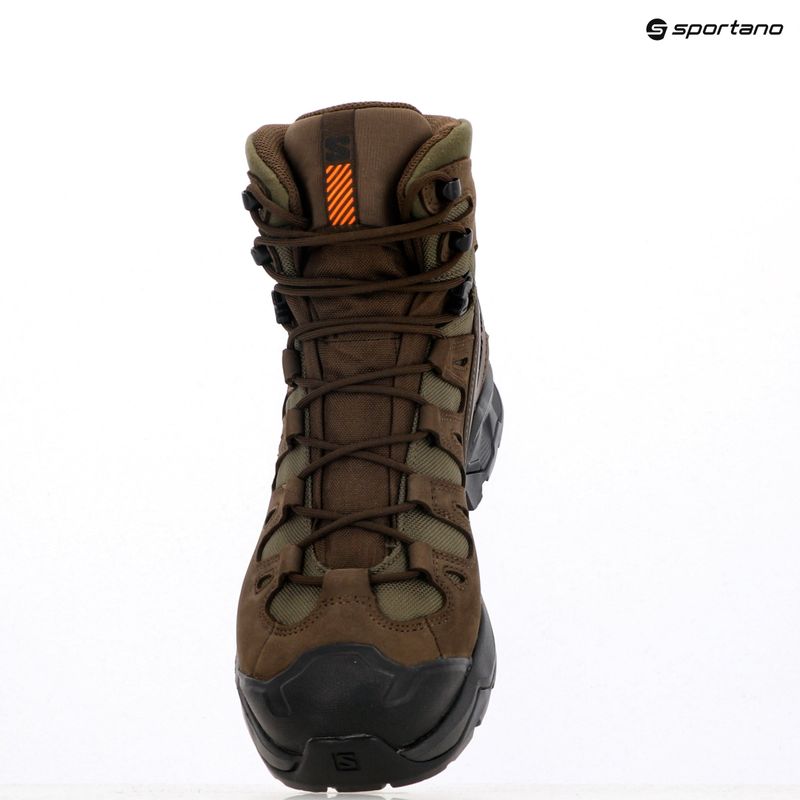 Черевики туристичні Salomon Quest Tracker GTX earth brown/green/black 18