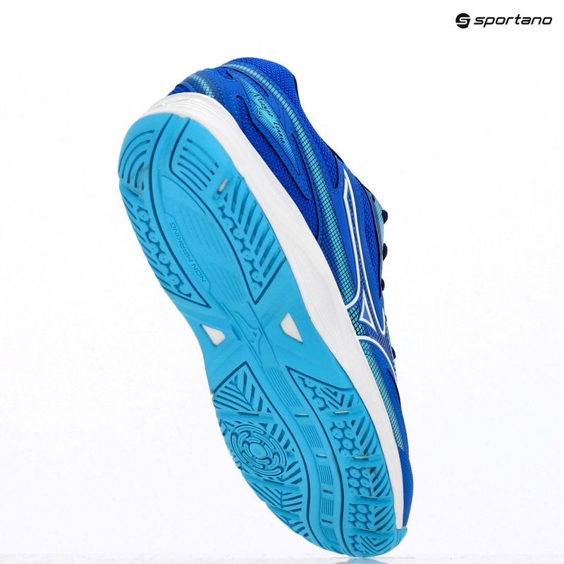 Кросівки тенісні Mizuno Break Shot 4 AC mugen blue/ white/ river blue 3