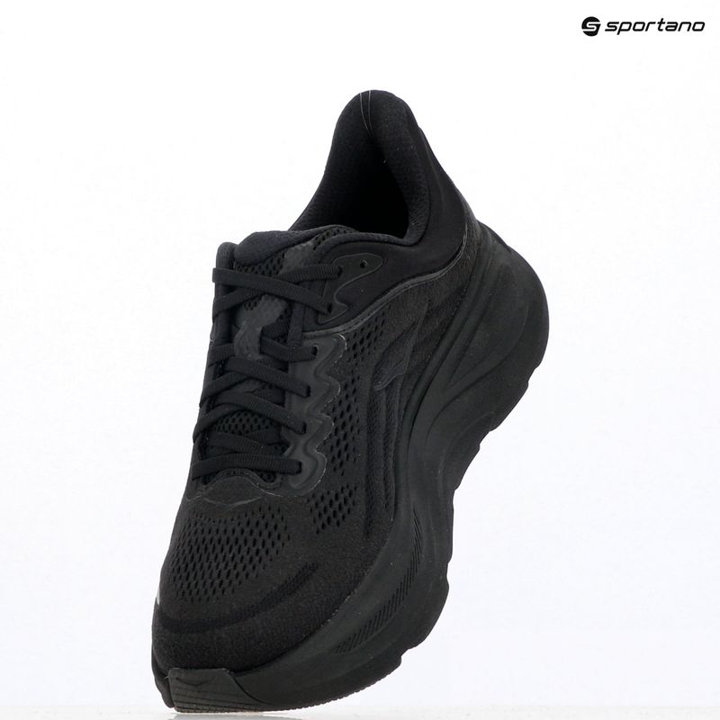 Чоловічі бігові кросівки HOKA Bondi 9 Wide чорний/чорний 5