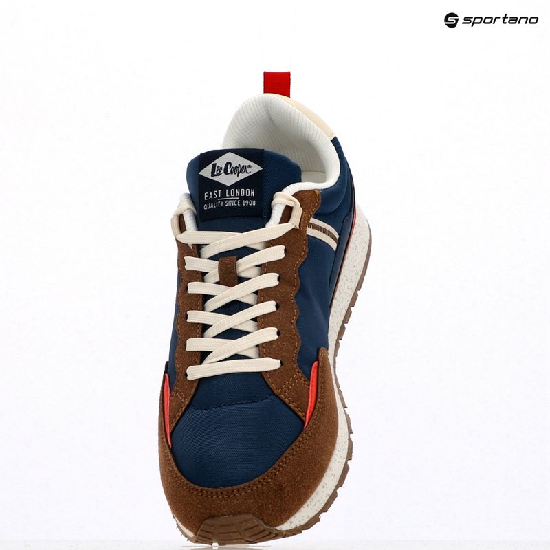 Чоловічі туфлі Lee Cooper LCW-25-03-3382MA коричневі / темно-сині 9
