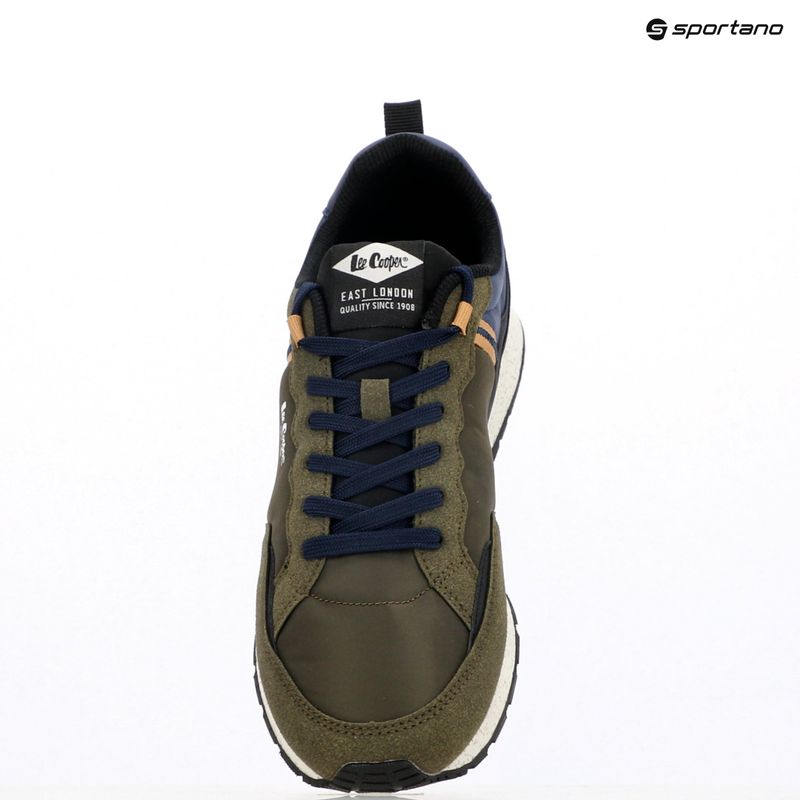 Чоловічі туфлі Lee Cooper LCW-25-03-3383MA хакі 9