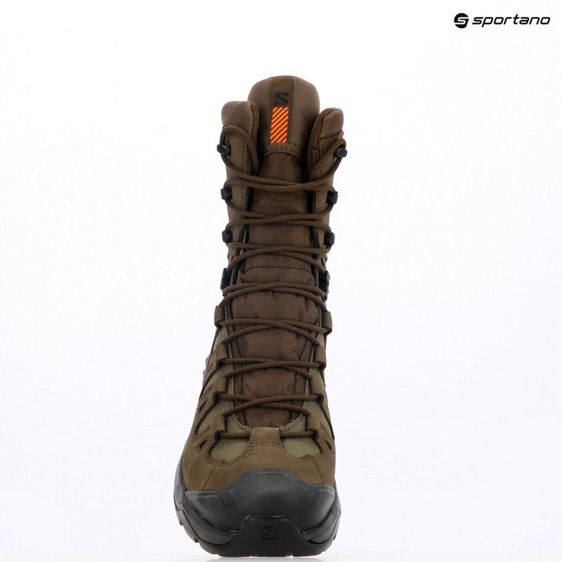 Черевики туристичні Salomon Quest Tracker High GTX earth brown/green 16