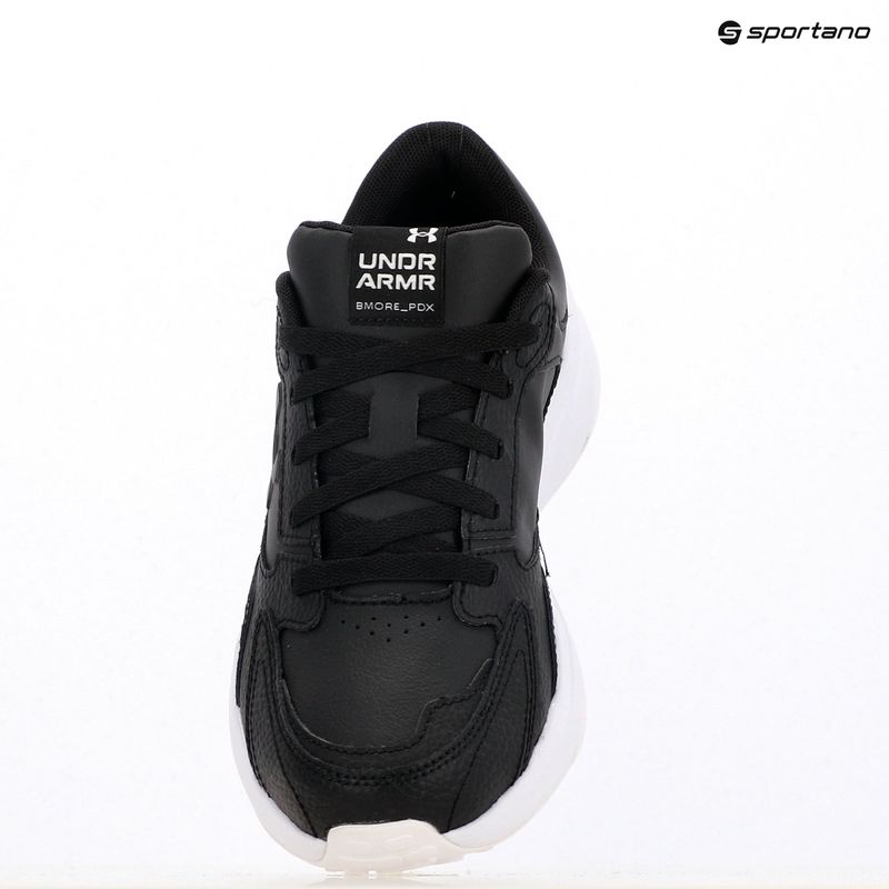 Кросівки для тренувань чоловічі Under Armour Edge Leather black/black/white 9
