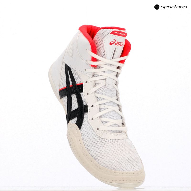 Кросівки борцівські ASICS Matflex 7 white/diva pink 15